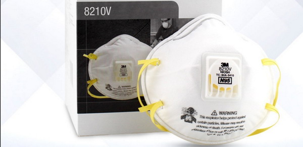 OWO011-3M 8210 mask with valve